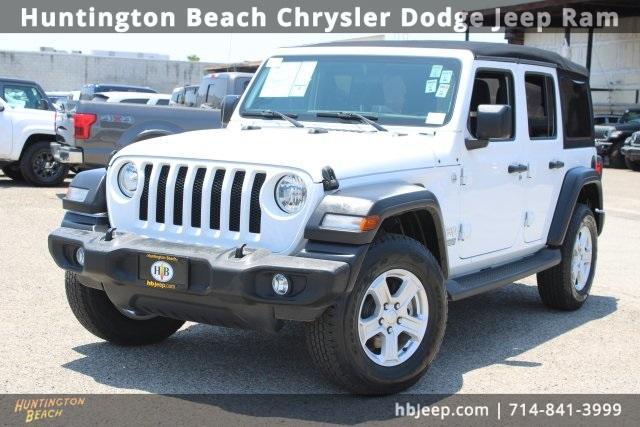 used 2021 Jeep Wrangler Unlimited car, priced at $23,200