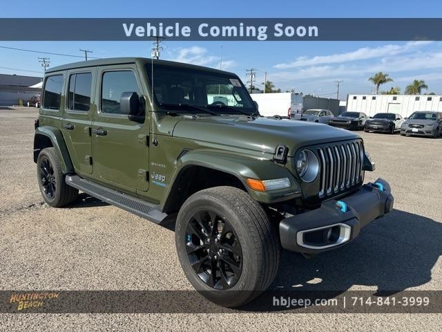 used 2022 Jeep Wrangler Unlimited 4xe car, priced at $30,990