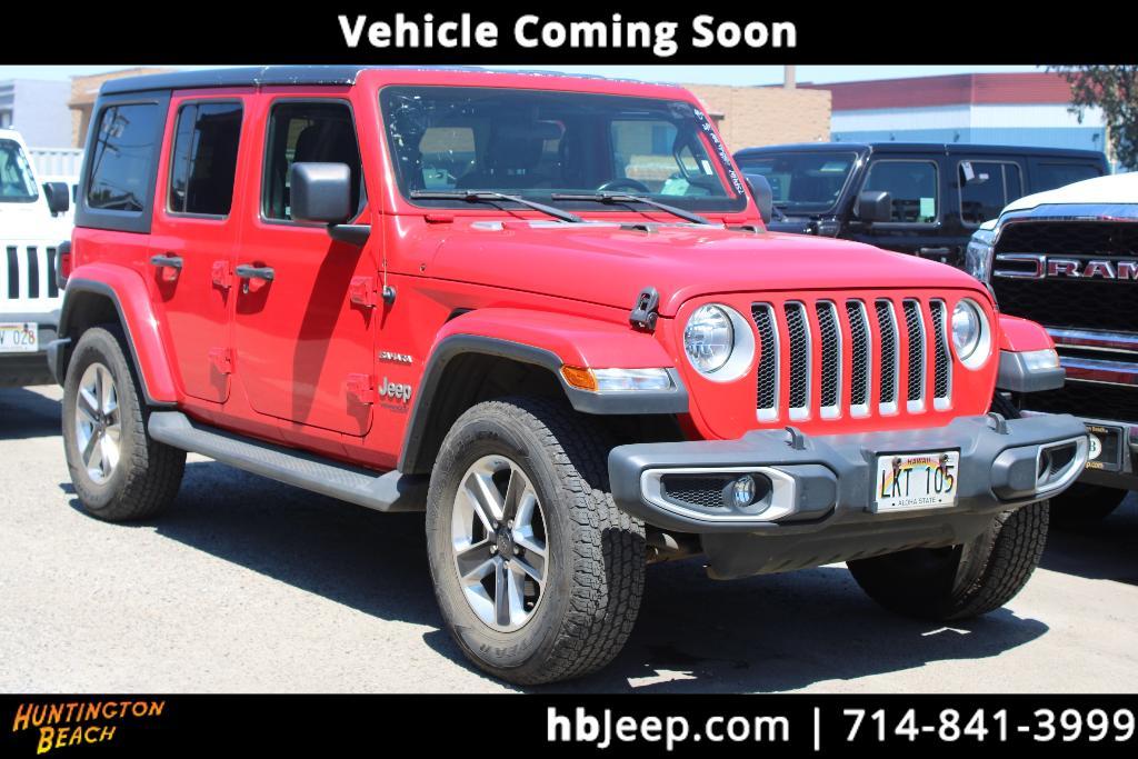 used 2020 Jeep Wrangler Unlimited car, priced at $22,998