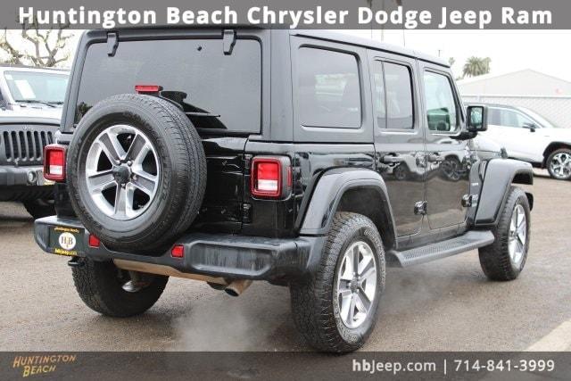 used 2020 Jeep Wrangler Unlimited car, priced at $24,400