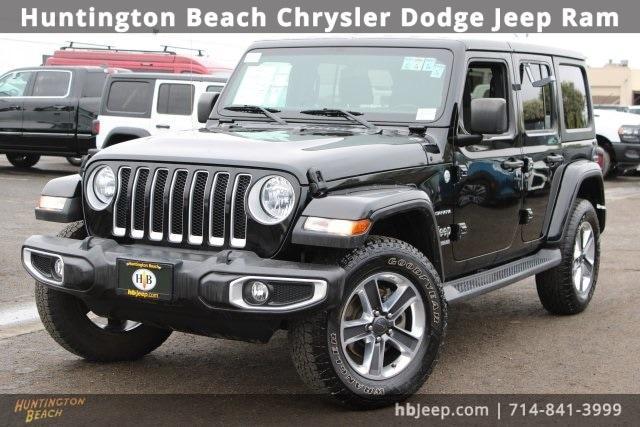 used 2020 Jeep Wrangler Unlimited car, priced at $24,400