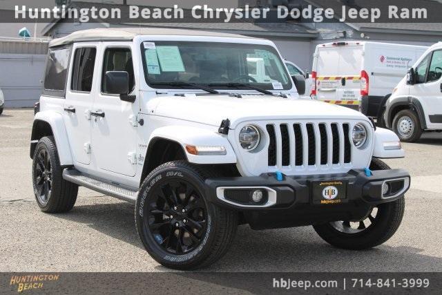 used 2022 Jeep Wrangler Unlimited 4xe car, priced at $31,400