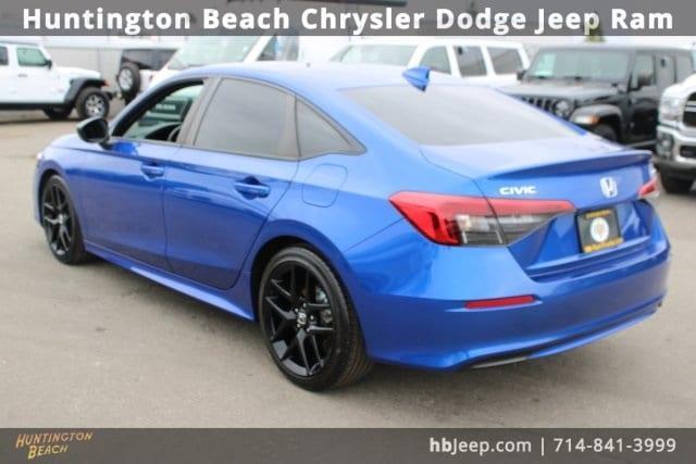 used 2022 Honda Civic car, priced at $22,800