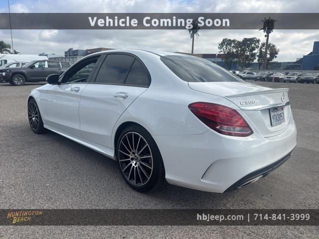 used 2018 Mercedes-Benz C-Class car, priced at $16,990