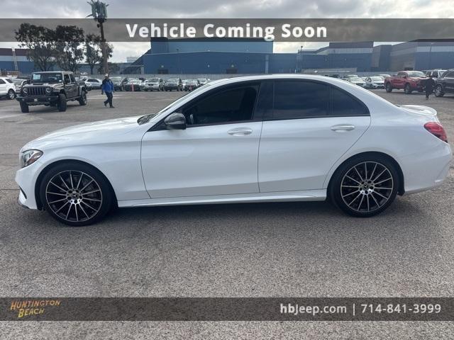 used 2018 Mercedes-Benz C-Class car, priced at $16,990