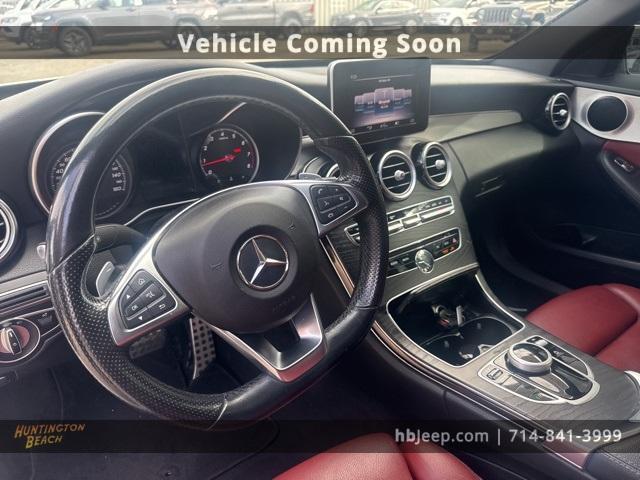 used 2018 Mercedes-Benz C-Class car, priced at $16,990