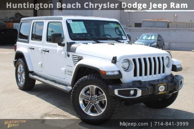 used 2021 Jeep Wrangler Unlimited car, priced at $27,200