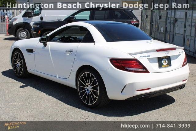 used 2018 Mercedes-Benz AMG SLC 43 car, priced at $27,500