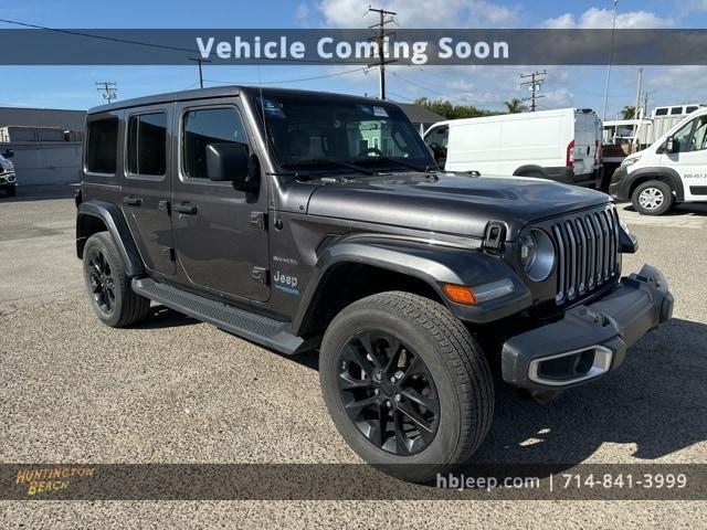 used 2021 Jeep Wrangler Unlimited 4xe car, priced at $28,990