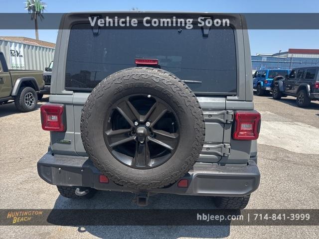 used 2021 Jeep Wrangler Unlimited car, priced at $27,691