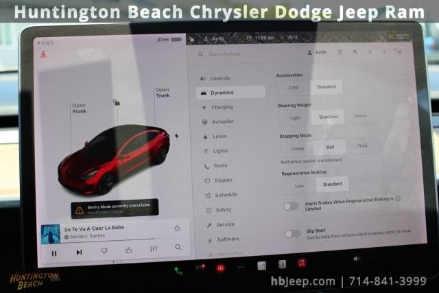 used 2019 Tesla Model 3 car, priced at $18,668
