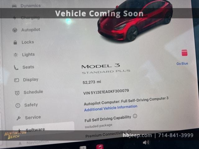 used 2019 Tesla Model 3 car, priced at $20,300