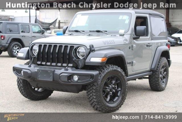used 2021 Jeep Wrangler car, priced at $25,700