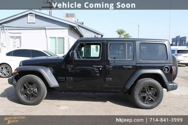 used 2021 Jeep Wrangler Unlimited car, priced at $30,787