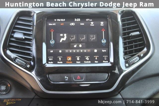 used 2019 Jeep Cherokee car, priced at $17,400