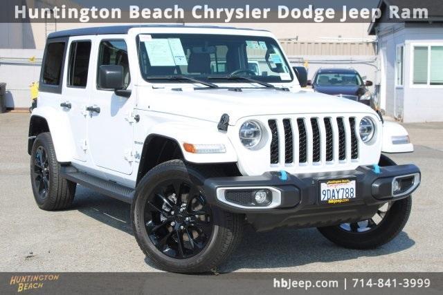 used 2022 Jeep Wrangler Unlimited 4xe car, priced at $31,800