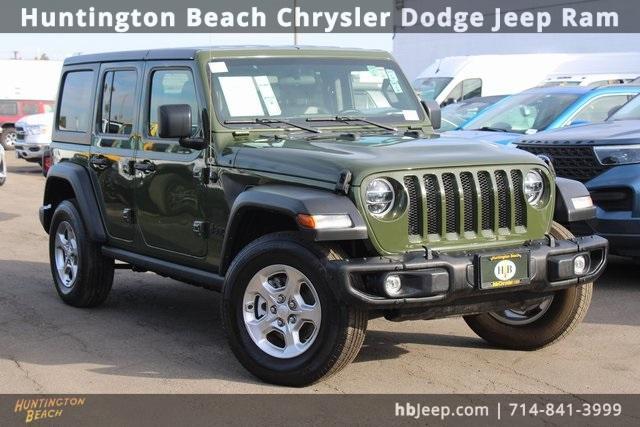 used 2021 Jeep Wrangler Unlimited car, priced at $29,900