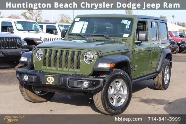 used 2021 Jeep Wrangler Unlimited car, priced at $29,900