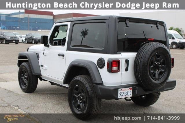 used 2025 Jeep Wrangler car, priced at $27,900