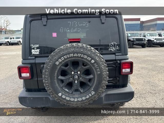 used 2021 Jeep Wrangler Unlimited car, priced at $26,554