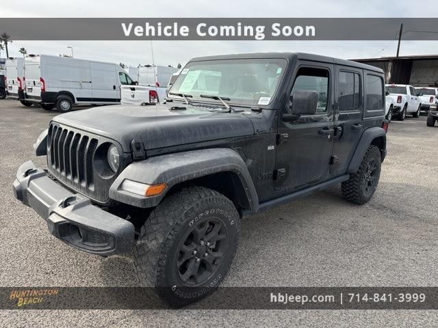 used 2021 Jeep Wrangler Unlimited car, priced at $26,554