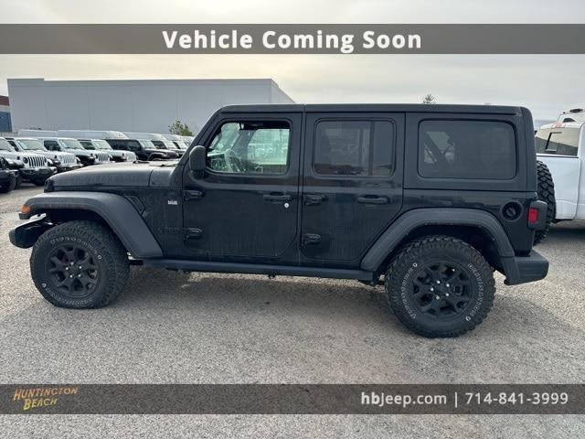 used 2021 Jeep Wrangler Unlimited car, priced at $26,554