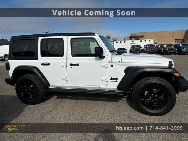 used 2021 Jeep Wrangler Unlimited car, priced at $28,100