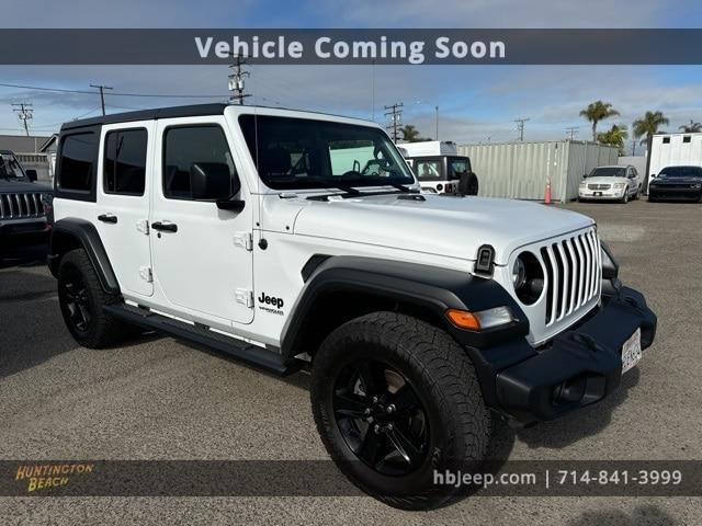 used 2021 Jeep Wrangler Unlimited car, priced at $28,100