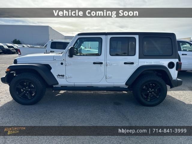 used 2021 Jeep Wrangler Unlimited car, priced at $28,100