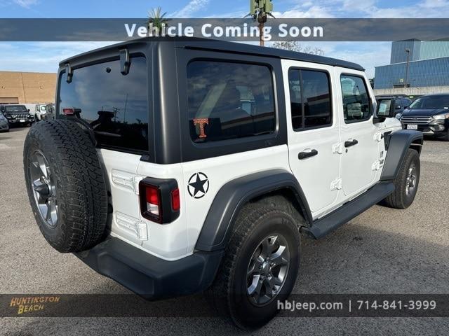 used 2020 Jeep Wrangler Unlimited car, priced at $26,700