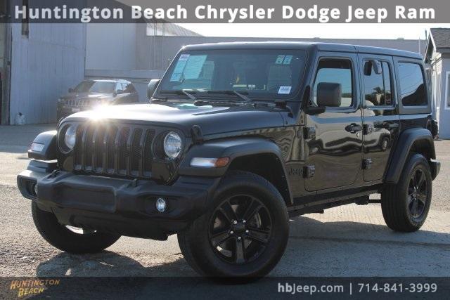 used 2021 Jeep Wrangler Unlimited car, priced at $25,500