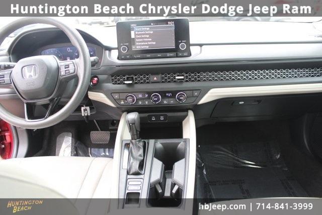 used 2023 Honda Accord car, priced at $21,700