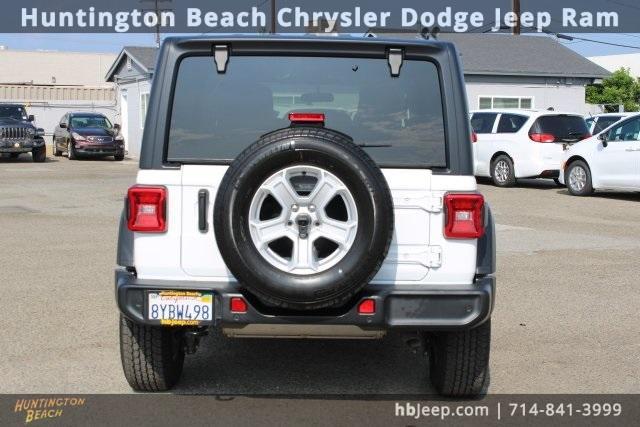 used 2021 Jeep Wrangler Unlimited car, priced at $27,600