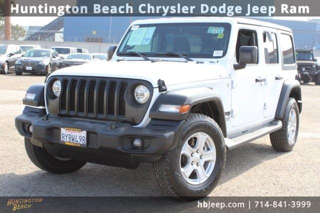 used 2021 Jeep Wrangler Unlimited car, priced at $27,600