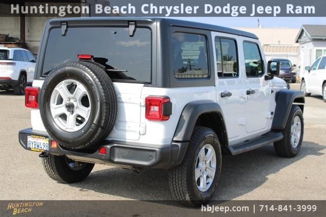 used 2021 Jeep Wrangler Unlimited car, priced at $27,600