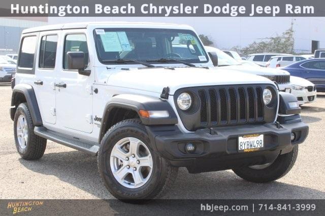 used 2021 Jeep Wrangler Unlimited car, priced at $27,600