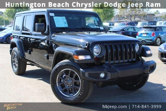 used 2021 Jeep Wrangler Unlimited car, priced at $24,400