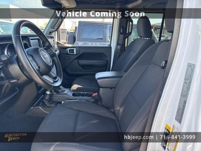 used 2022 Jeep Wrangler Unlimited car, priced at $25,200