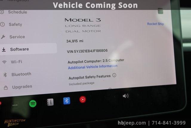 used 2018 Tesla Model 3 car, priced at $24,700