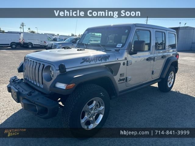 used 2021 Jeep Wrangler Unlimited car, priced at $30,940