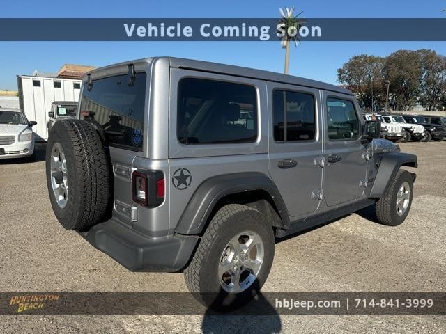 used 2021 Jeep Wrangler Unlimited car, priced at $30,940