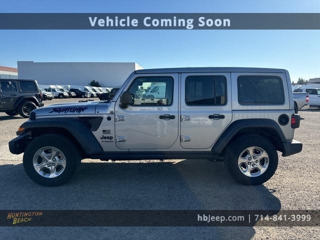 used 2021 Jeep Wrangler Unlimited car, priced at $30,940