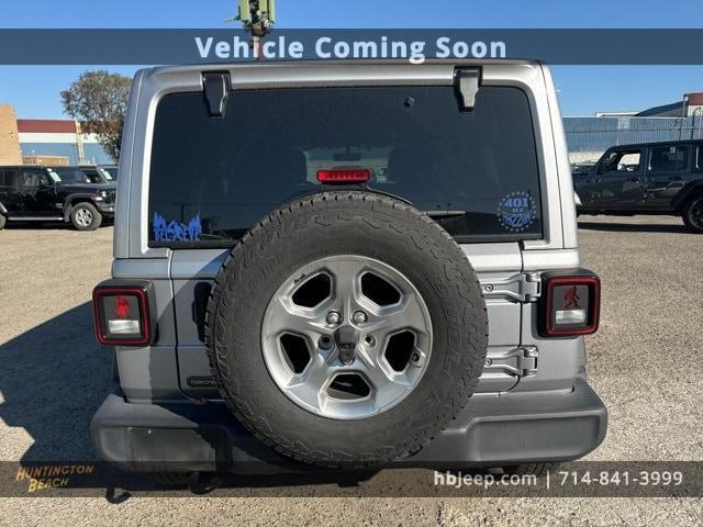 used 2021 Jeep Wrangler Unlimited car, priced at $30,940