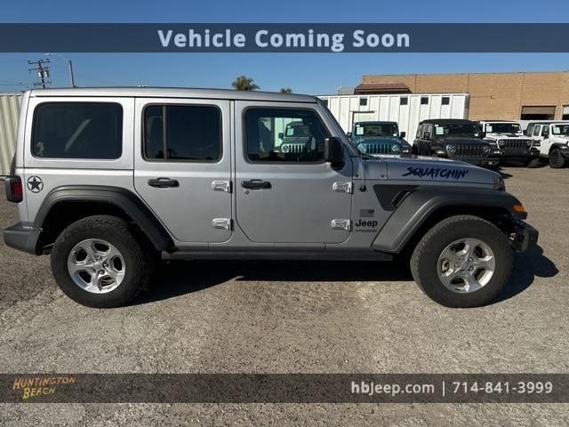 used 2021 Jeep Wrangler Unlimited car, priced at $30,940