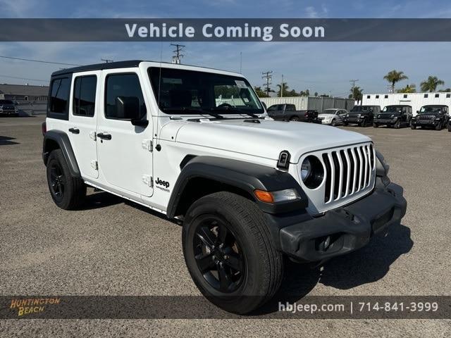 used 2022 Jeep Wrangler Unlimited car, priced at $27,300