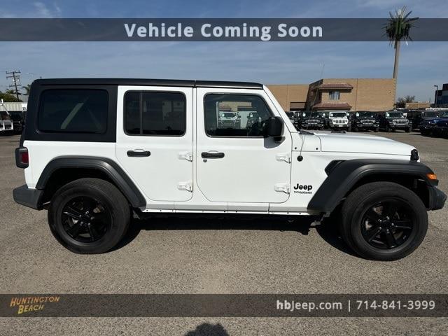 used 2022 Jeep Wrangler Unlimited car, priced at $27,300