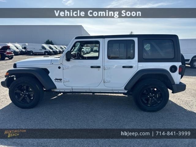 used 2022 Jeep Wrangler Unlimited car, priced at $27,300