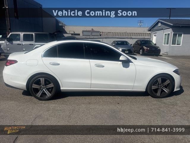 used 2023 Mercedes-Benz C-Class car, priced at $34,450