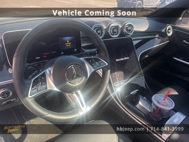 used 2023 Mercedes-Benz C-Class car, priced at $34,450