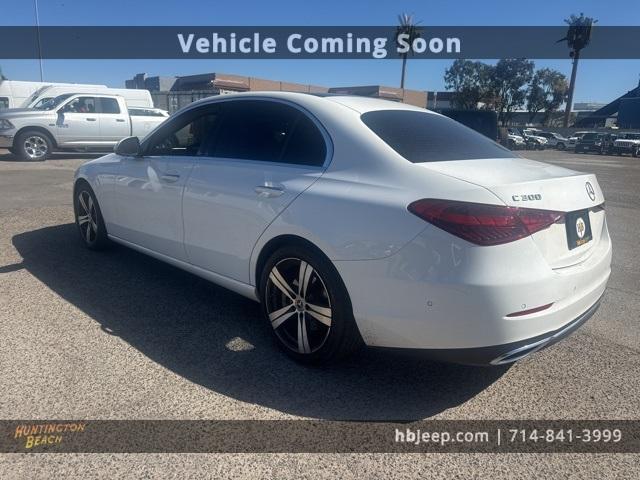 used 2023 Mercedes-Benz C-Class car, priced at $34,450